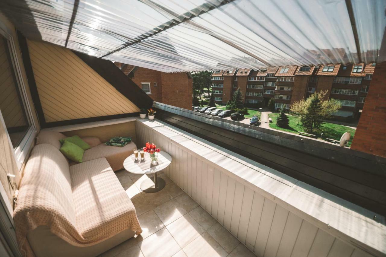 Jauki Studija Su Dideliu Balkonu Nidos Centre Appartement Buitenkant foto
