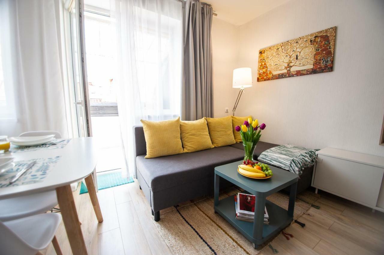 Jauki Studija Su Dideliu Balkonu Nidos Centre Appartement Buitenkant foto