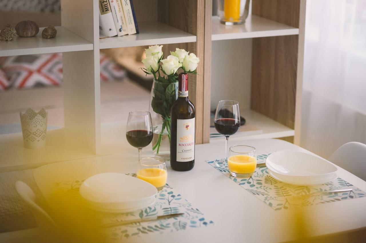 Jauki Studija Su Dideliu Balkonu Nidos Centre Appartement Buitenkant foto